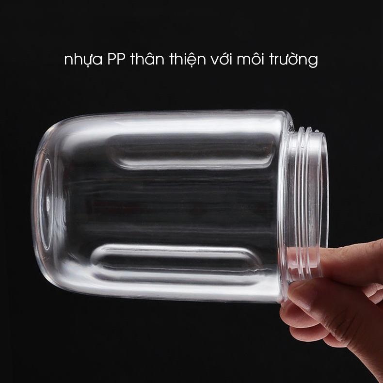 Máy xay sinh tố cầm tay mini sạc pin, Máy say sinh tố cầm tay đa năng mini 300ml