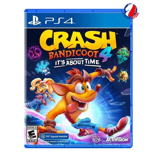 Crash Bandicoot 4: It's About Time - Đĩa Game PS4 - US - Hàng Chính Hãng