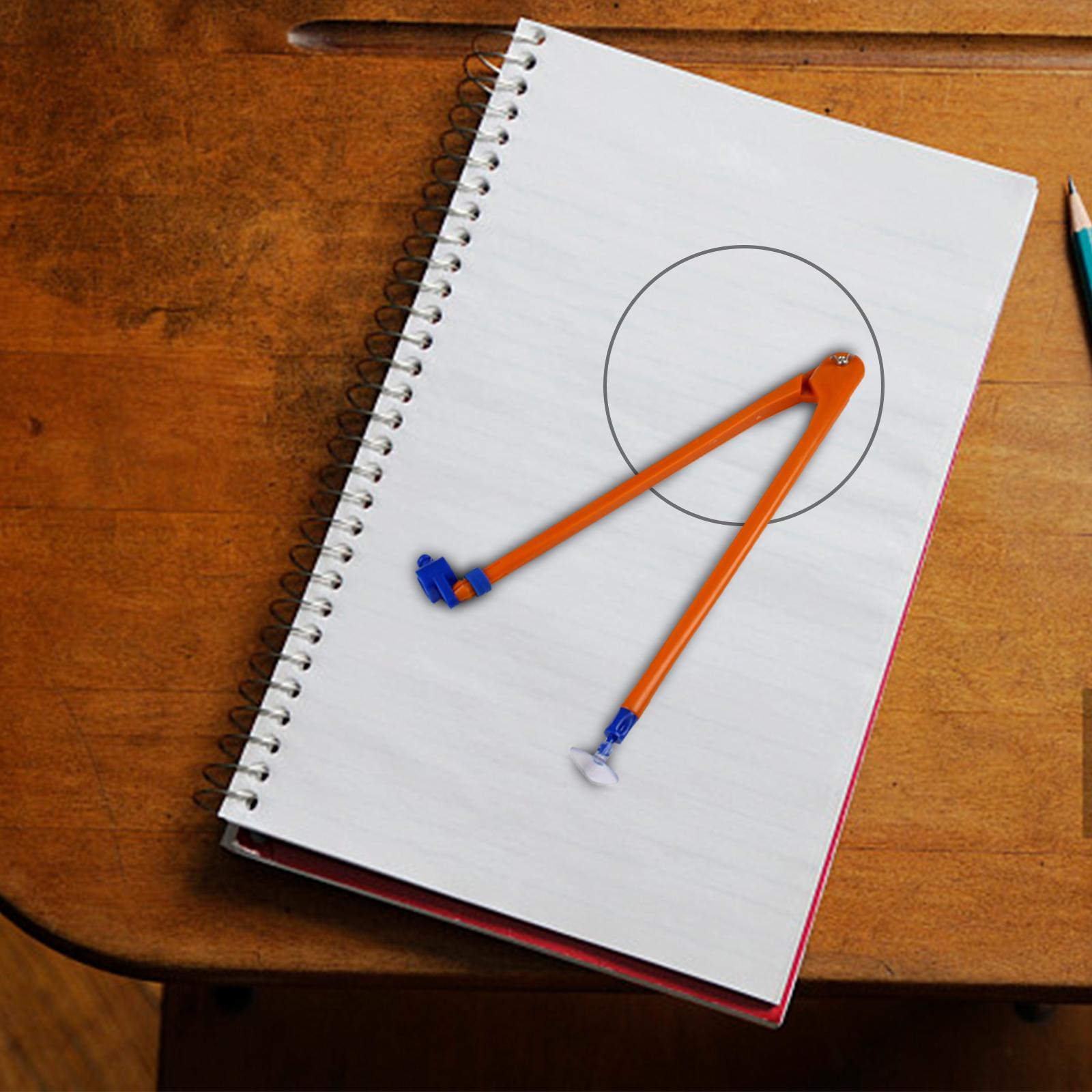 Math Compass Compass Large Number Professional Angle Measurement Teaching Supplies Math Math Geometry Ruler for Classroom Teaching