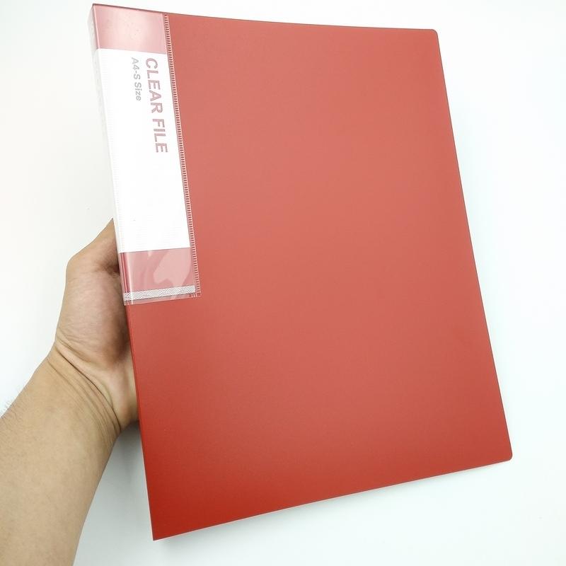 Bìa 40 Lá Plus 88-V099 - Màu Đỏ