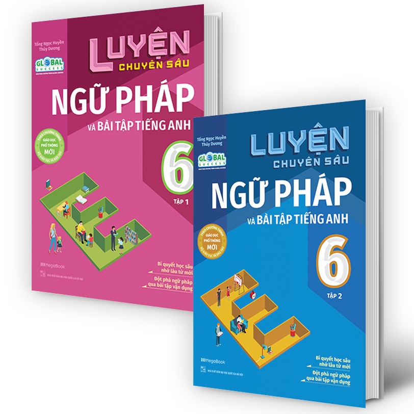 Sách Combo Luyện chuyên sâu ngữ pháp và bài tập tiếng Anh lớp 7 Global