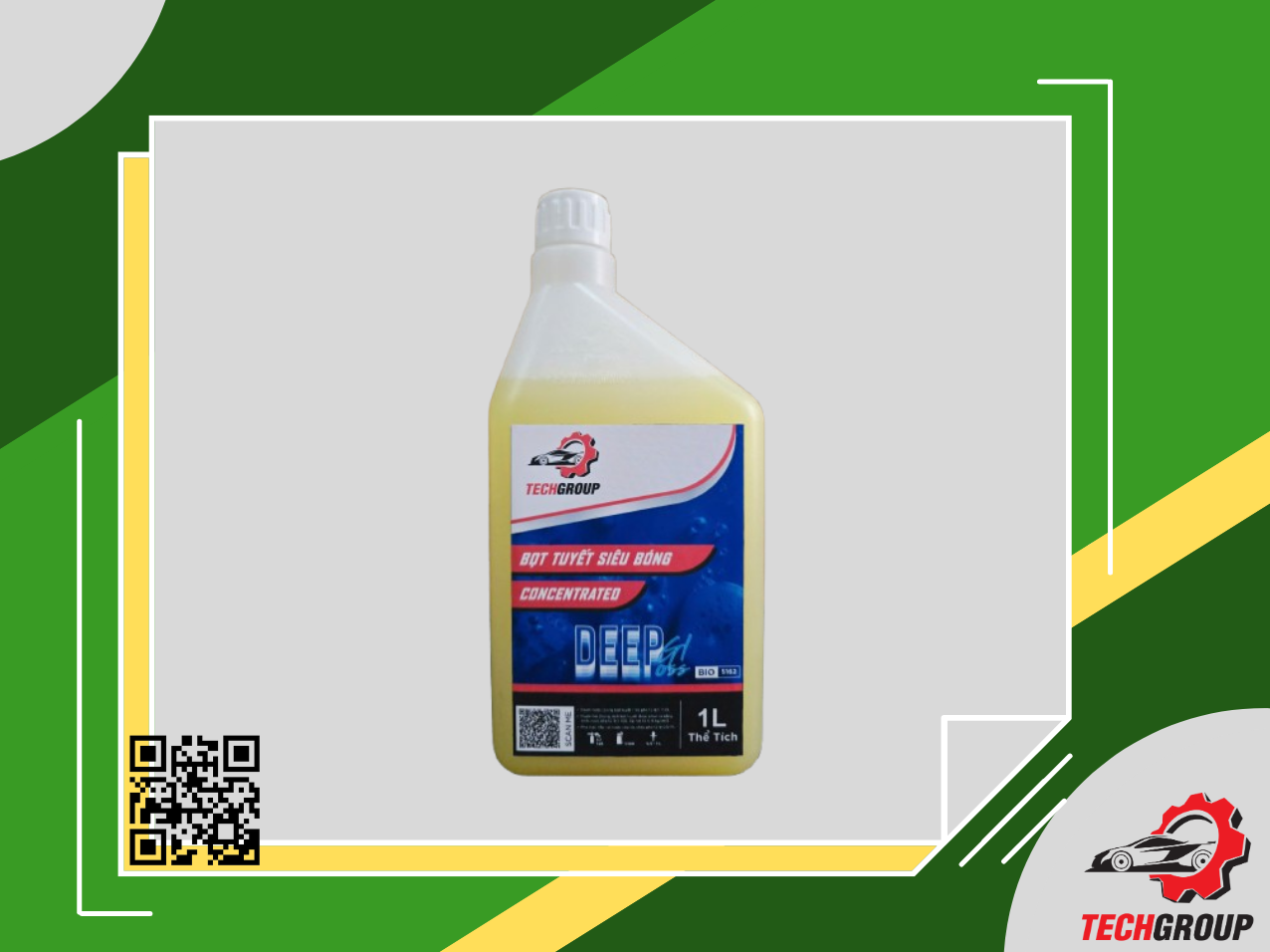 Bọt Tuyết Sieu Bóng Techgroup 5162 1 Lít