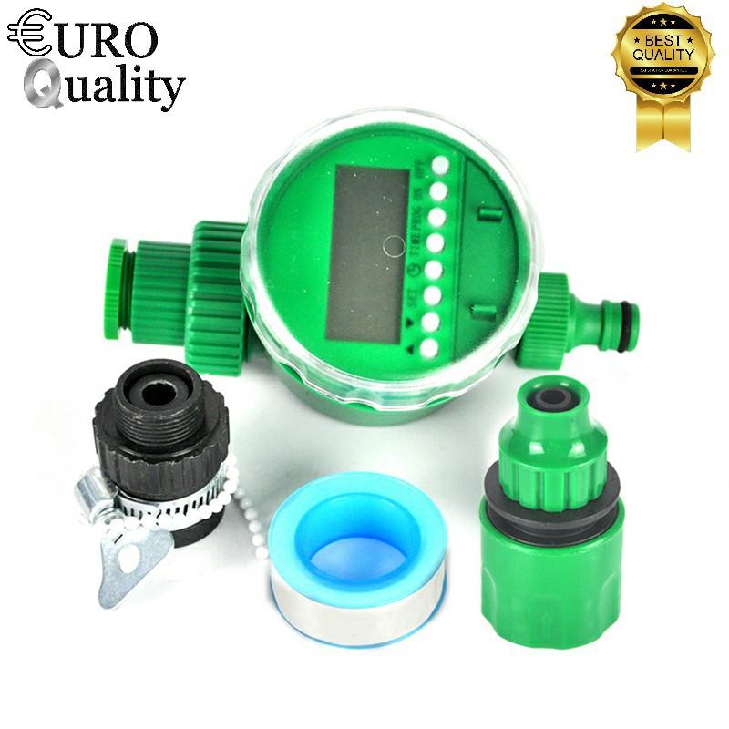 Hệ thống phun sương hẹn giờ tưới cây tự động 35m dây, 15 đầu phun