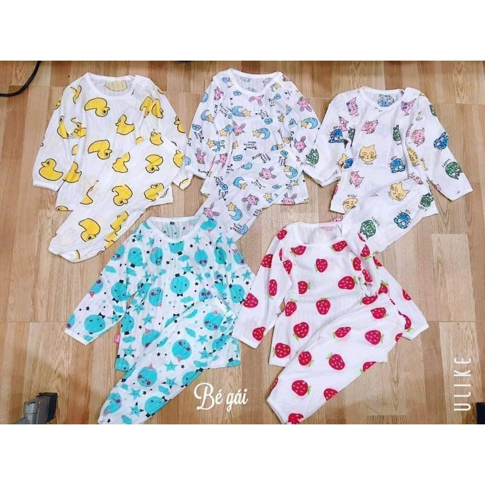 combo bộ cotton giấy dài tay cho khách