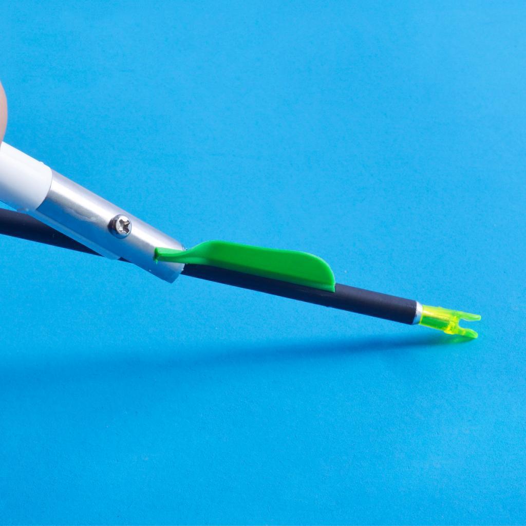 1pc Heavy Duty  Scraper Bow  Feather Fletching  Handle