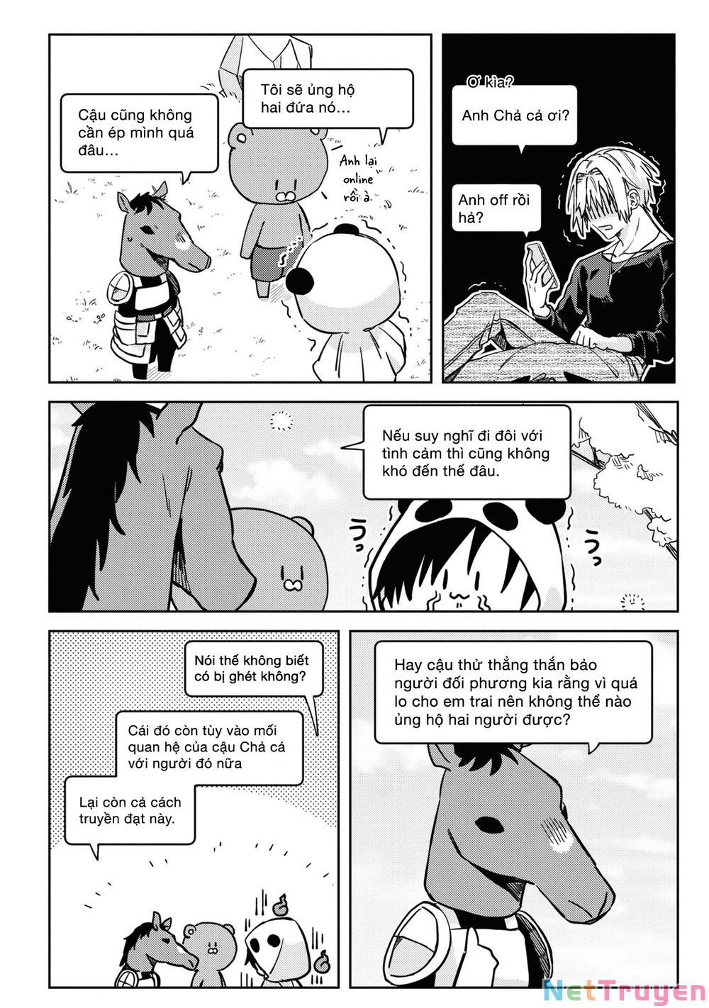 đồng đội game online, té là ngài sếp khó tính chapter 23 12