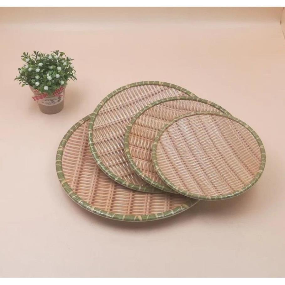 Mẹt phíp giả mây tre đan