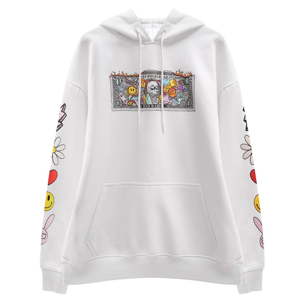 Áo Hoodie Bad Rabbit Money Cartoon - Local Brand Chính Hãng