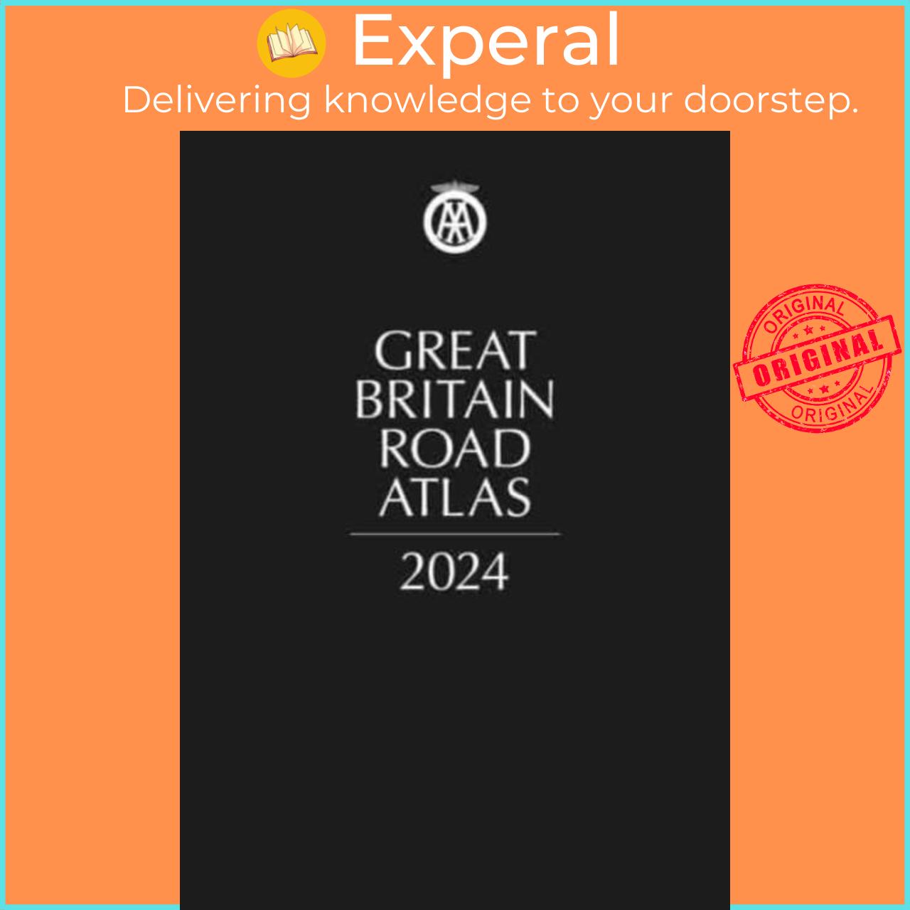 Sách - Great Britain Road Atlas 2024 - Leather by  (UK edition, paperback)