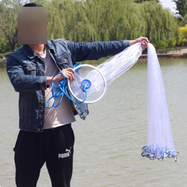 Siêu rẻ siêu rẻ chài cước rút THÁI LAN hàng cao cấp siêu nhậy tàng hình bắt dc rất nhiều cá y hình