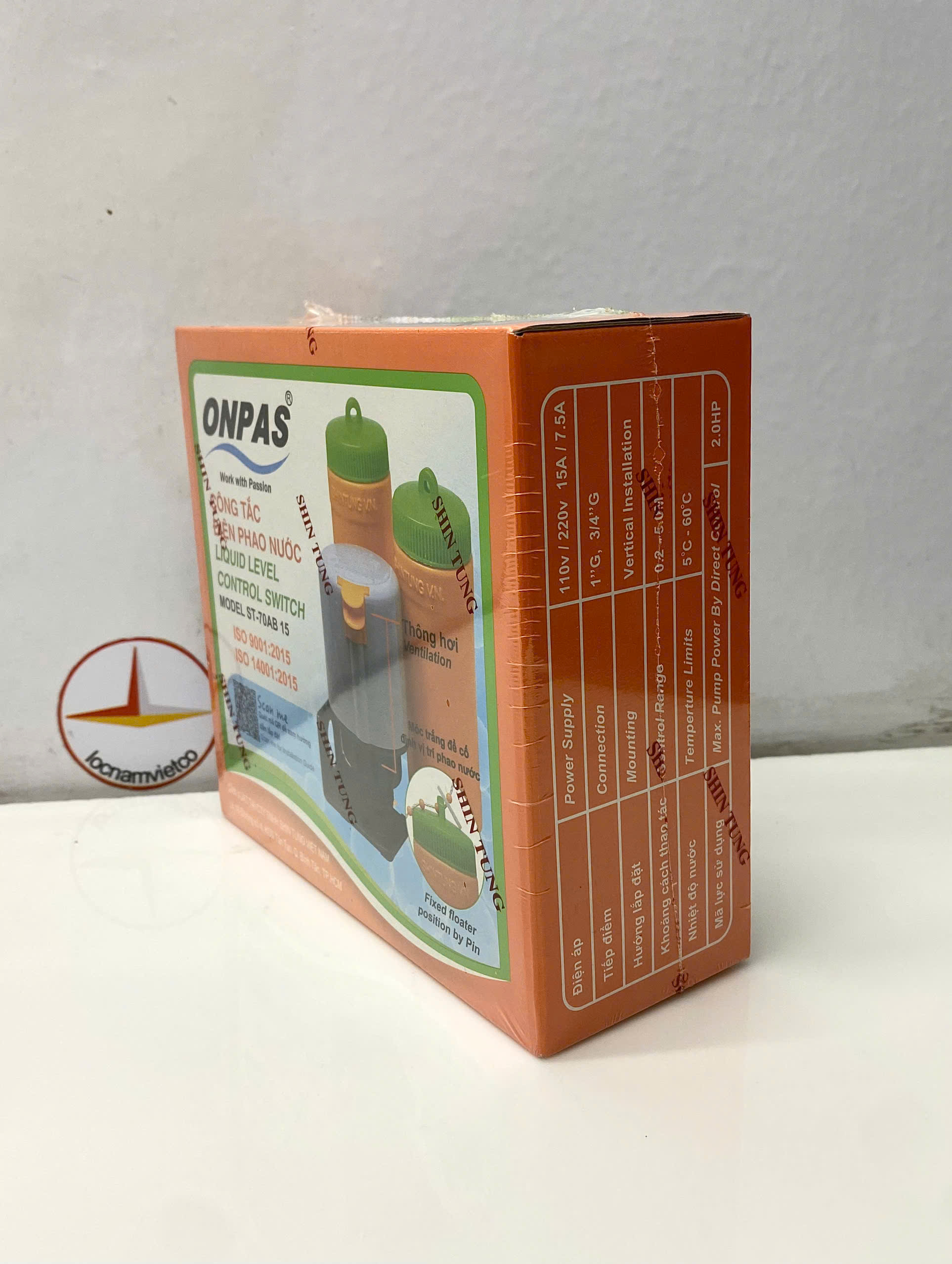 Phao Điện / Công tắc phao Onpas _ ST70-AB15