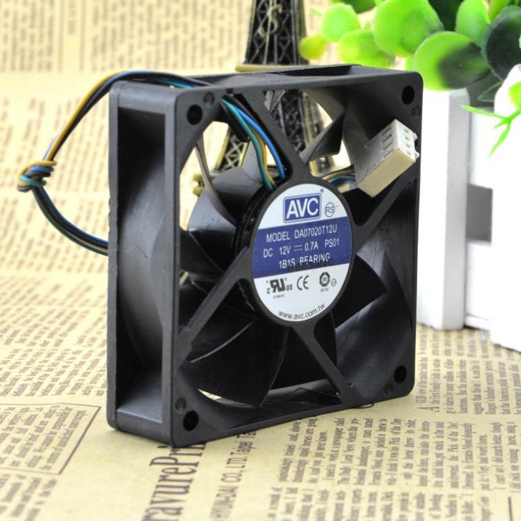 Quạt Tản Nhiệt 4 Dây Avc DA07020T12U 7020 12V 0.7A 7cm