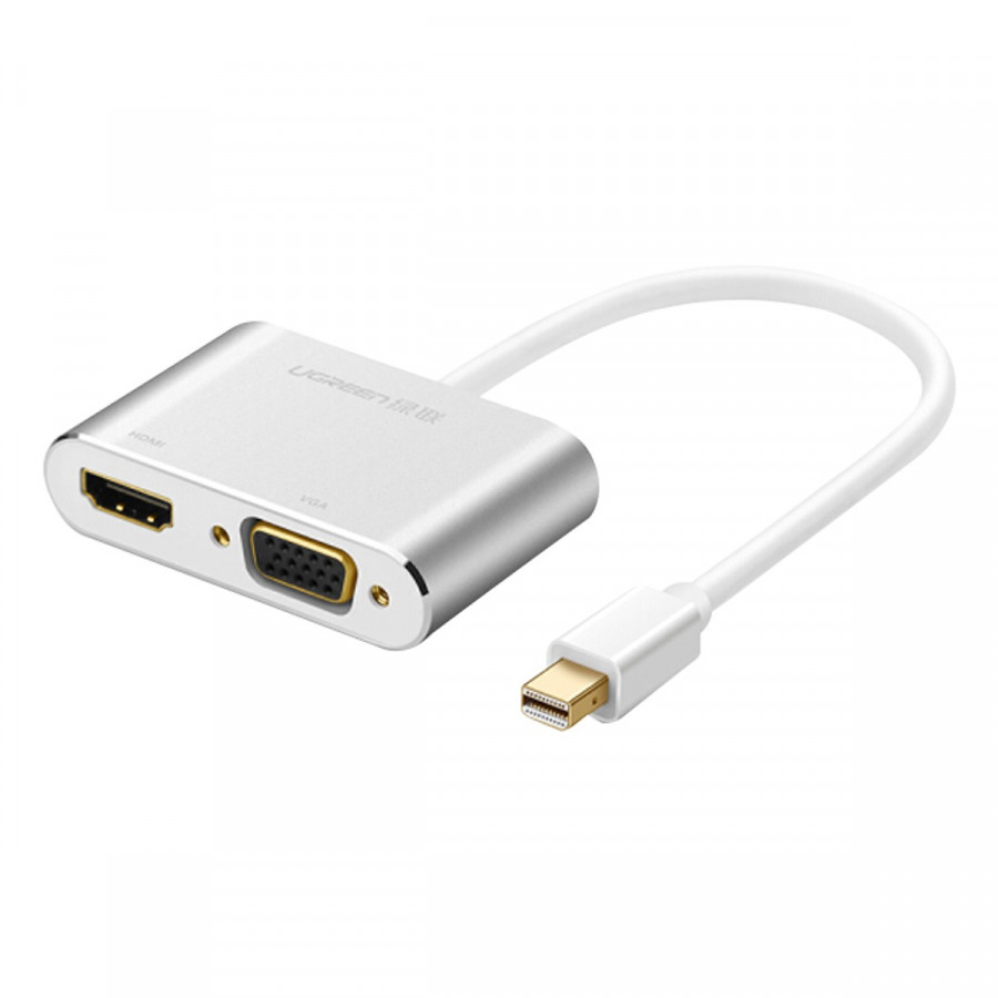 Cáp Mini DisplayPort To HDMI + VGA Ugreen - Hàng chính hãng