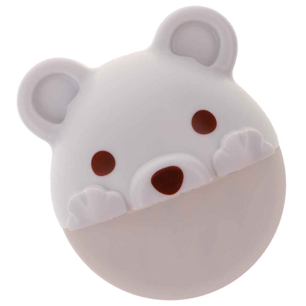 White Anti-Tip Furniture Anchor for Baby Pet Safety