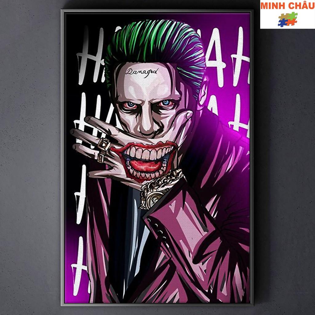 Tranh Canvas | Tranh treo tường trang trí SIÊU ANH HÙNG - THE JOKER 6