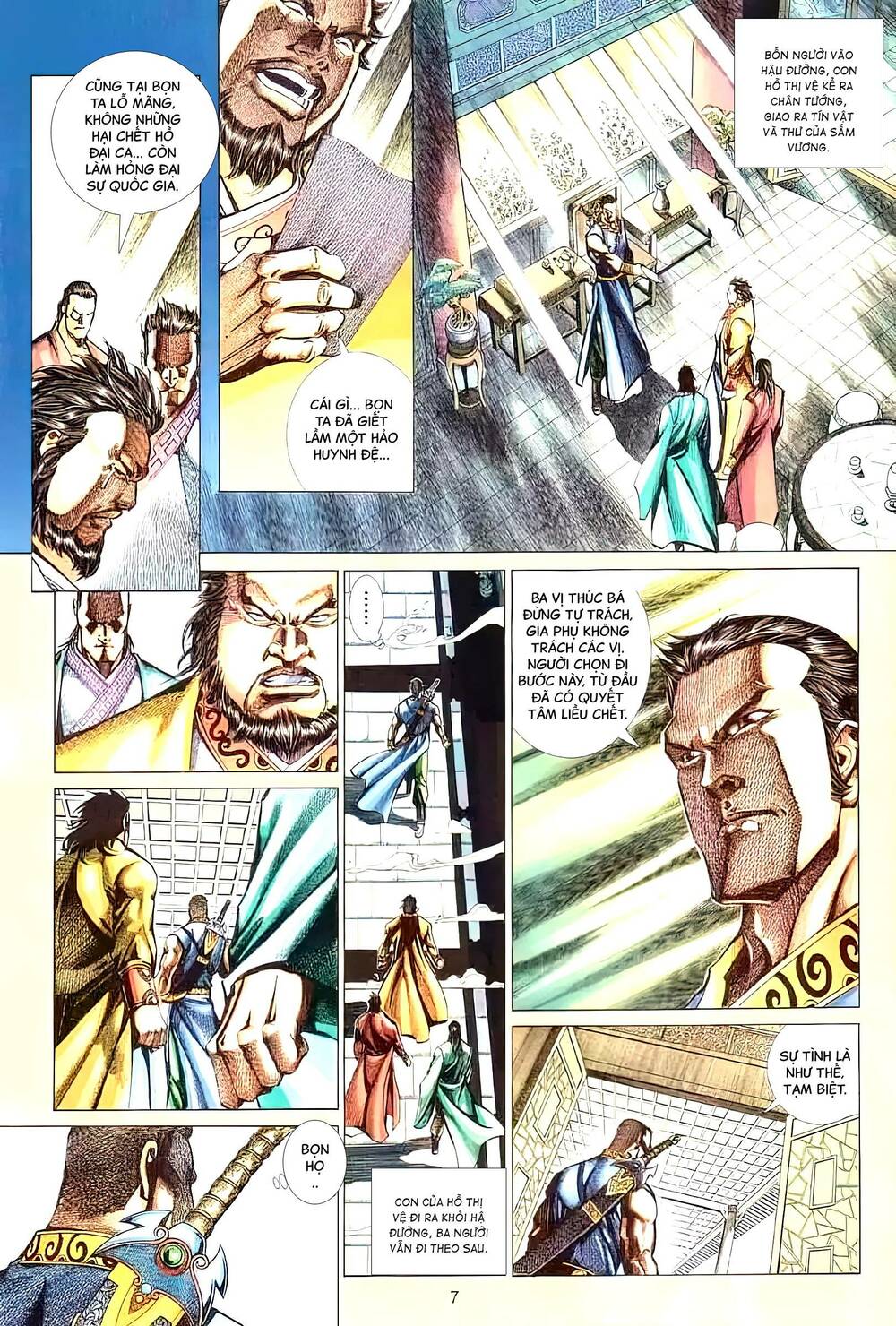 tuyết sơn phi hồ - mã vinh thành chapter 35 7