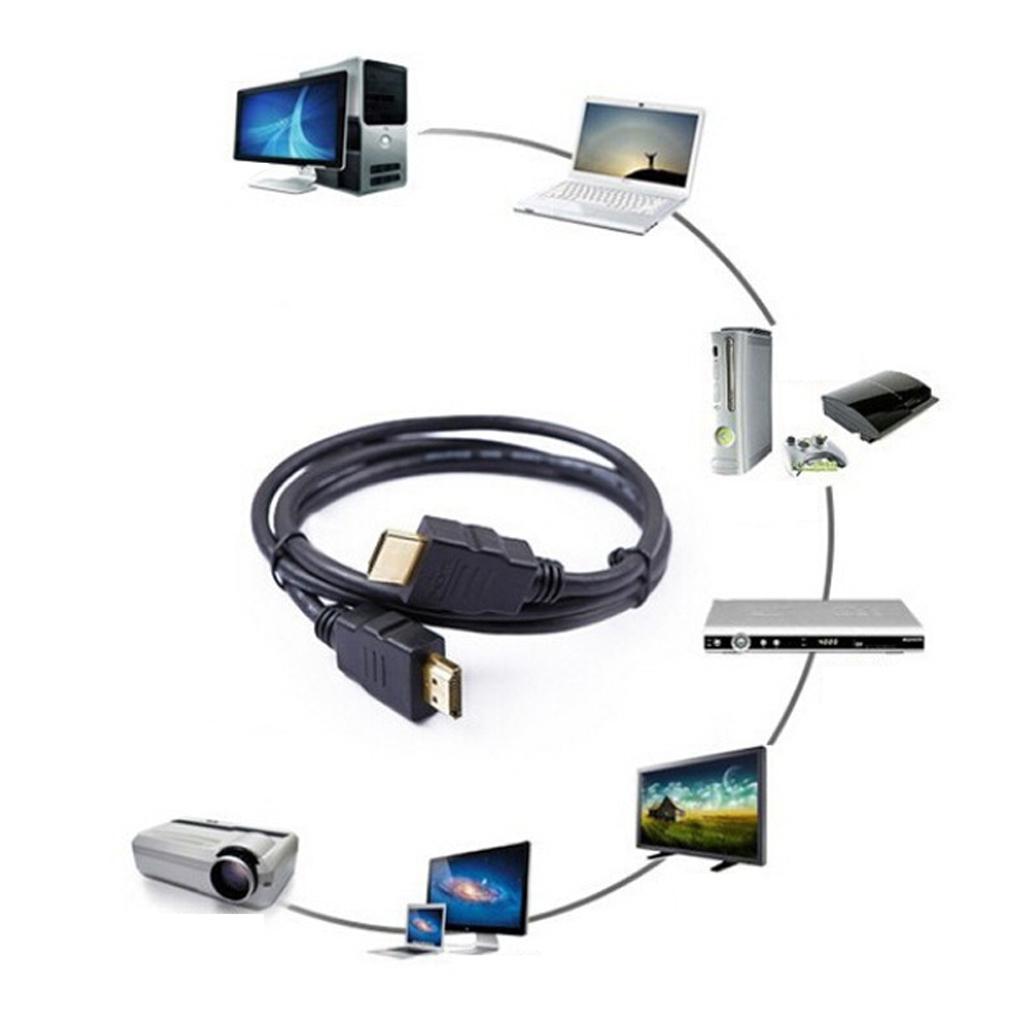 10.2Gbps Ultra HD HDMI Cable HDMI Extension Cord Gold-Plated For PC 10m