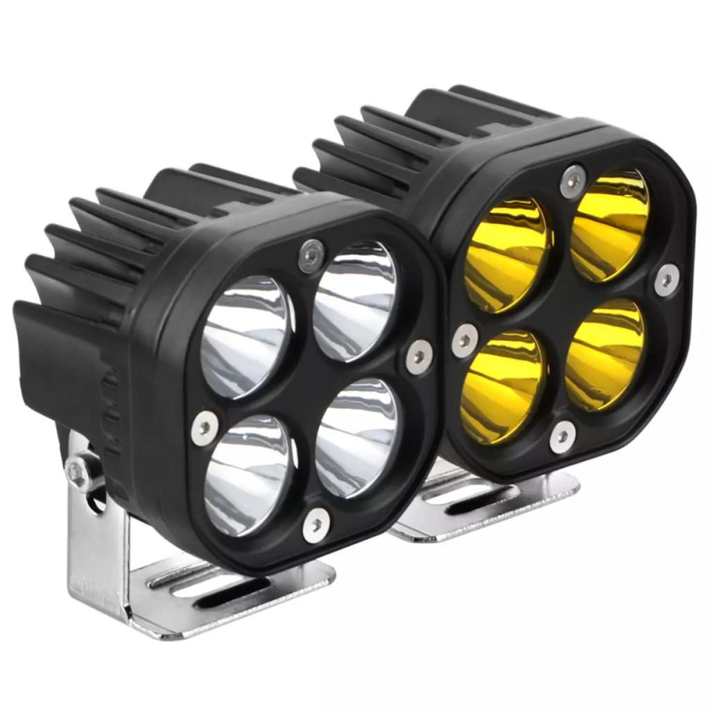 Đèn trợ sáng xe máy ô tô L4X Ztun chống nước loại tốt siêu sáng