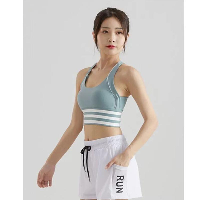 Tập Gym Thể Hình Chống Sốc Quần Lót Đệm Lót Áo Ngực Thể Thao Nhanh Khô Thoáng Khí Áo Bra Yoga Chạy Tập Luyện Mặc Áo Dành Cho Nữ