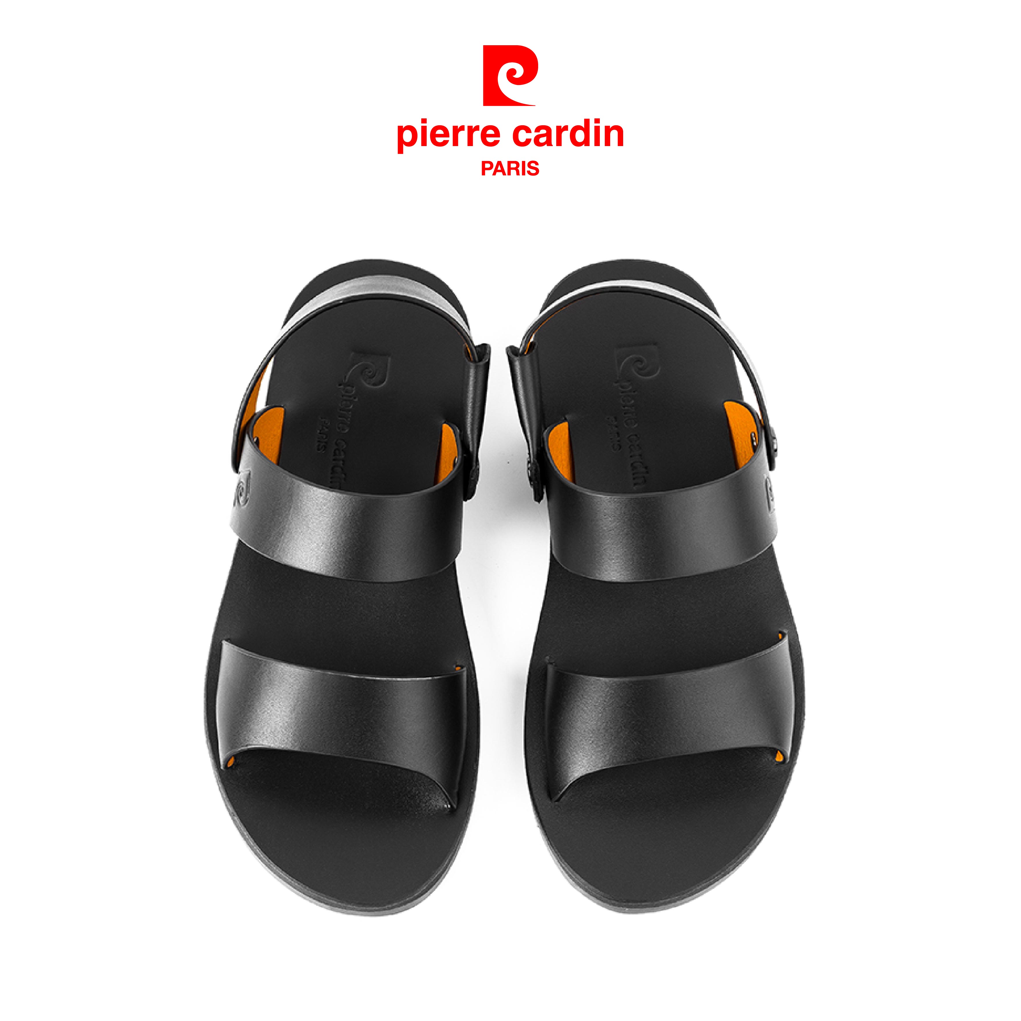 Sandal nam cao cấp Pierre Cardin PCMFWL 137 - màu đen