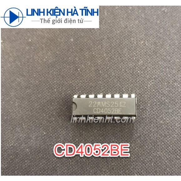 2 CON IC SỐ CD4052BE CD4052 4052 DIP-16