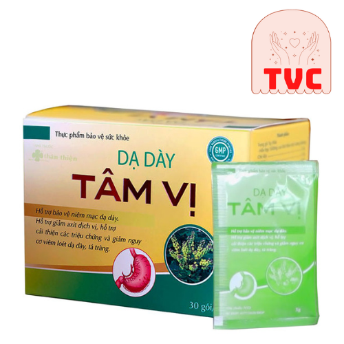Dạ dày Tâm Vị, hỗ trợ bảo vệ niêm mạc dạ dày, giảm axit dịch vị