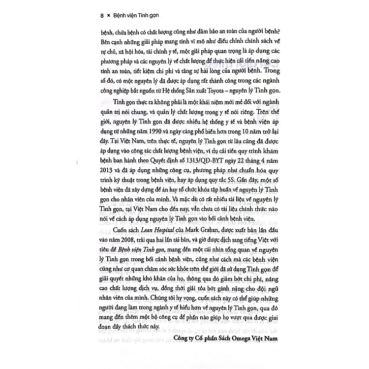 Sách Bệnh Viện Tinh Gọn