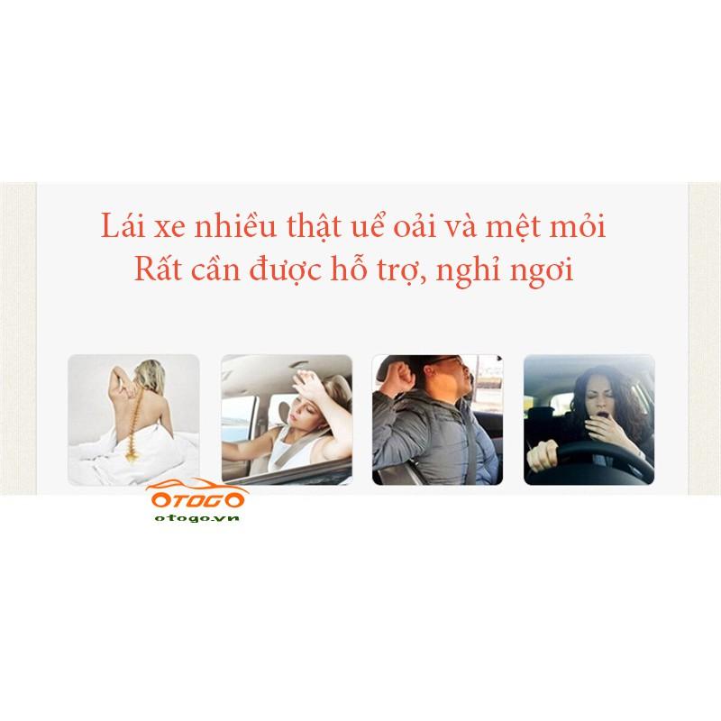 Bộ Gối và Tựa Lưng Bằng Cao Su Non Trên Ô tô