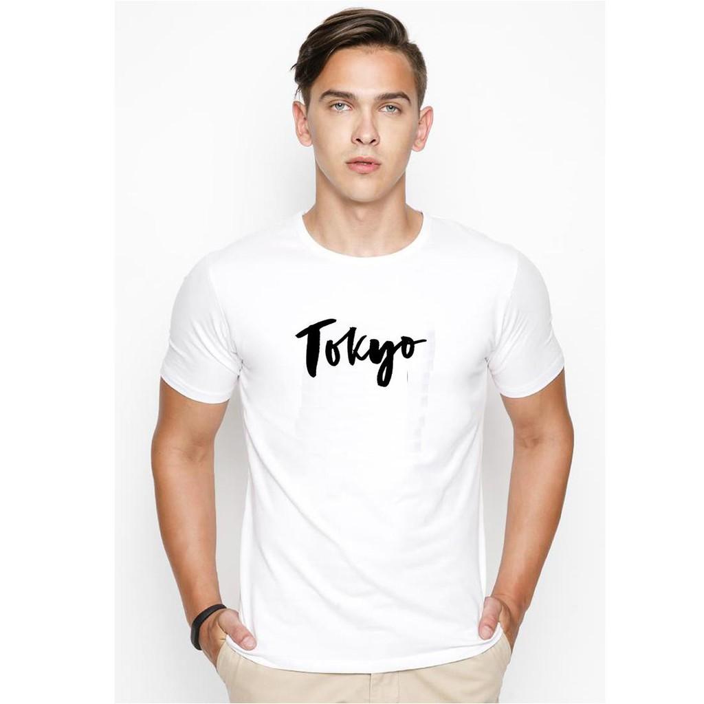 Áo thun nam in hình Tokyo lạ mắt cá tính phong cách vải dày mịn TEEWO488