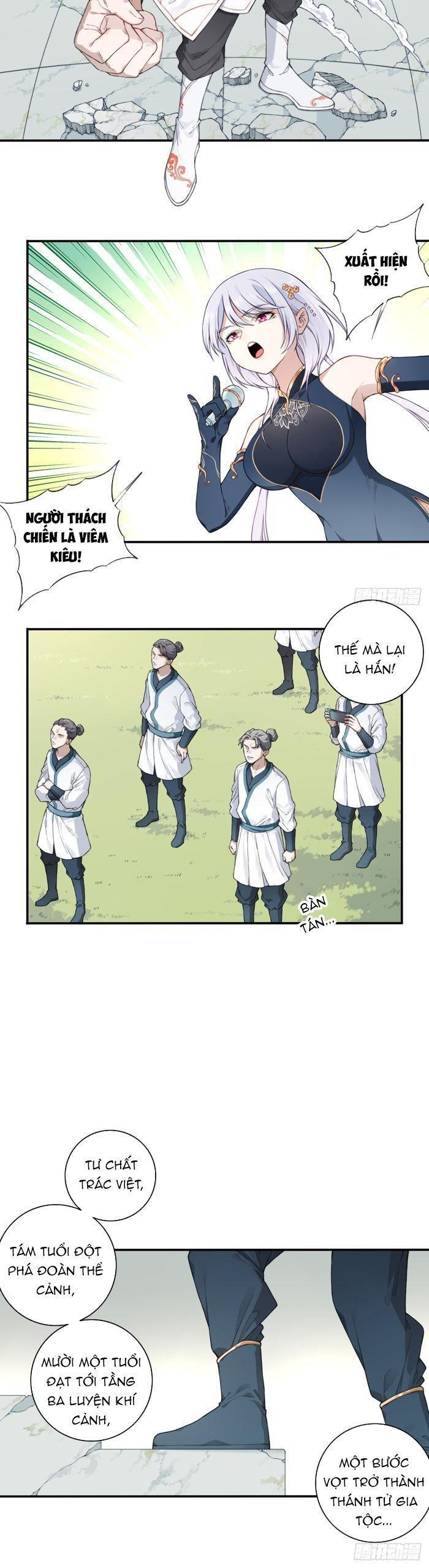 ta dùng cơ bắp xưng bá ở tu tiên giới chapter 1 8
