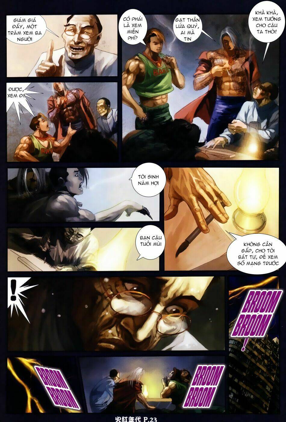 hỏa hồng niên đại hắc cốt đường chapter 51 22