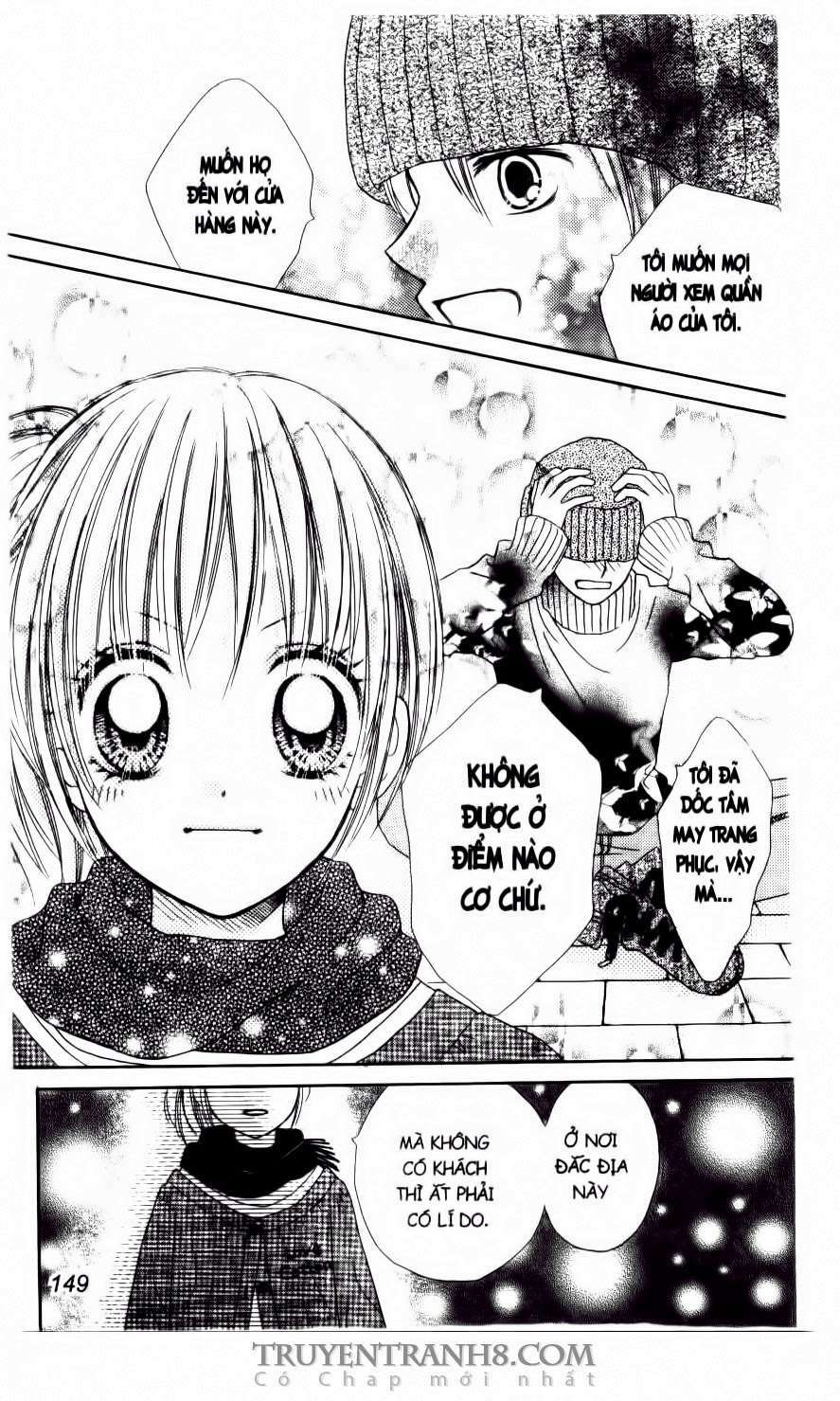 tiệm thời trang, love cotton chapter 30 7