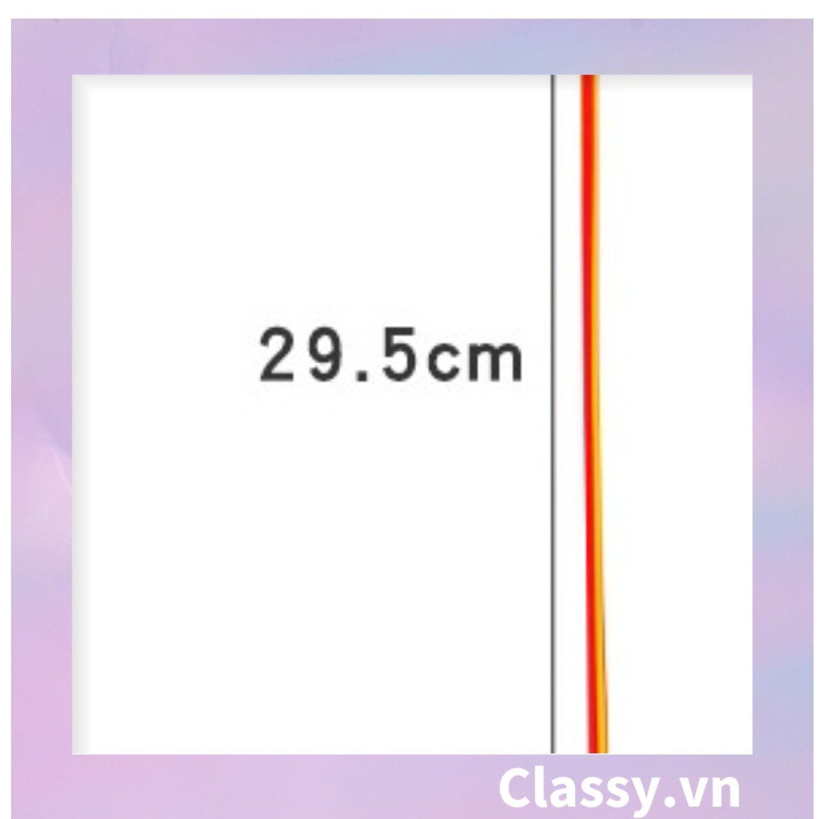 Bút chì mềm 30cm PVC sọc màu bút chì HB dẻo có thể gấp tròn lại được sáng tạo PK1820