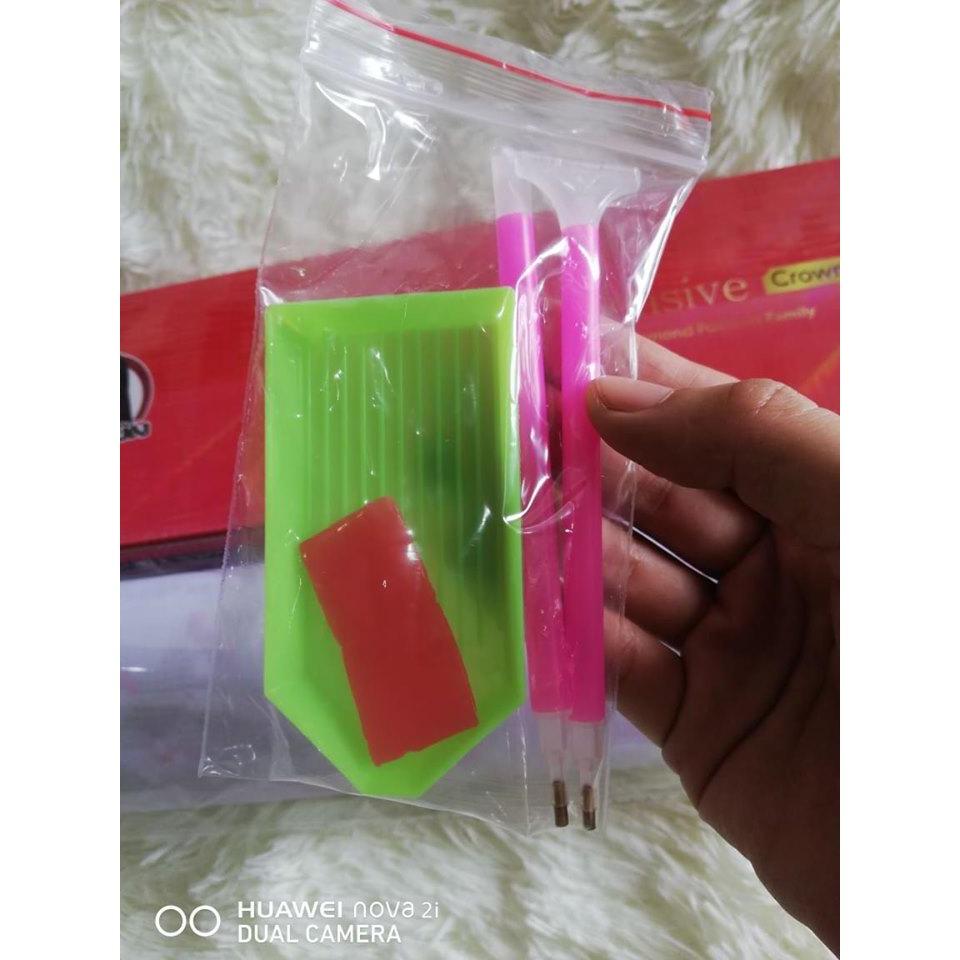 Tranh đính đá mẫu mới Quan Âm Bồ Tát-KT: 75x46
