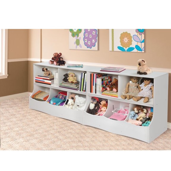 MELIA, Kệ lưu trữ đồ dùng cho trẻ SHE_083, 105x40x90cm