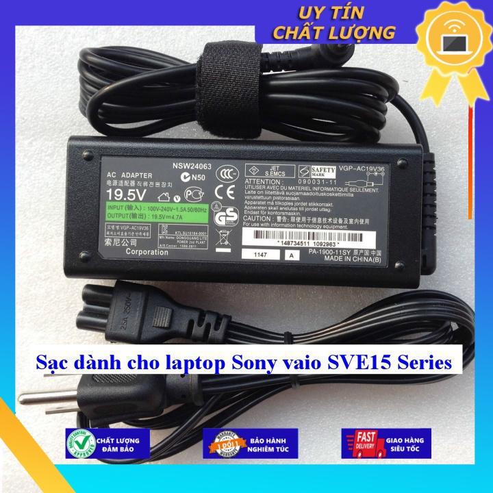 Sạc dùng cho laptop Sony vaio SVE15 Series - Hàng Nhập Khẩu New Seal