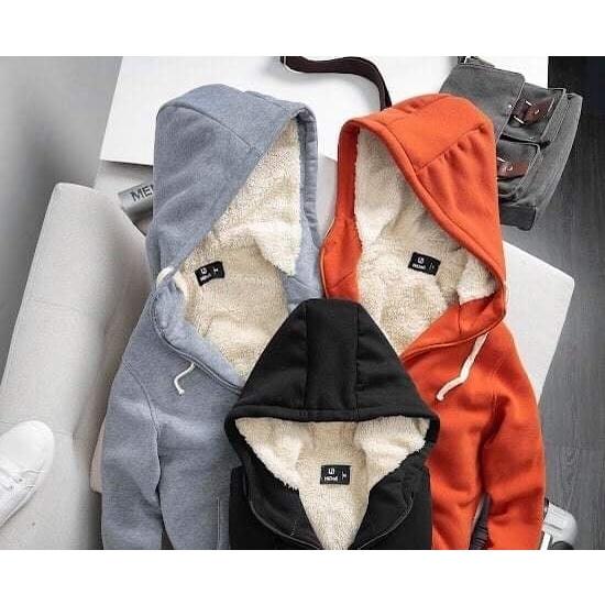 Áo Hoodie Nỉ Lót Lông Cừu Dày Dặn, Đủ Màu Đủ Size HD-585886
