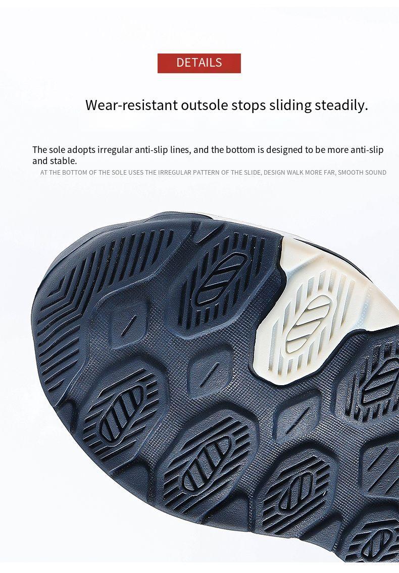 Mùa Hè Mới Xăng Đan Trẻ Em Thoáng Khí Giày Sandal Bé Trai Mềm Mại Và Thoải Mái Giày Trẻ Em Giày Đi Biển Color: Black orange Shoe Size: 34