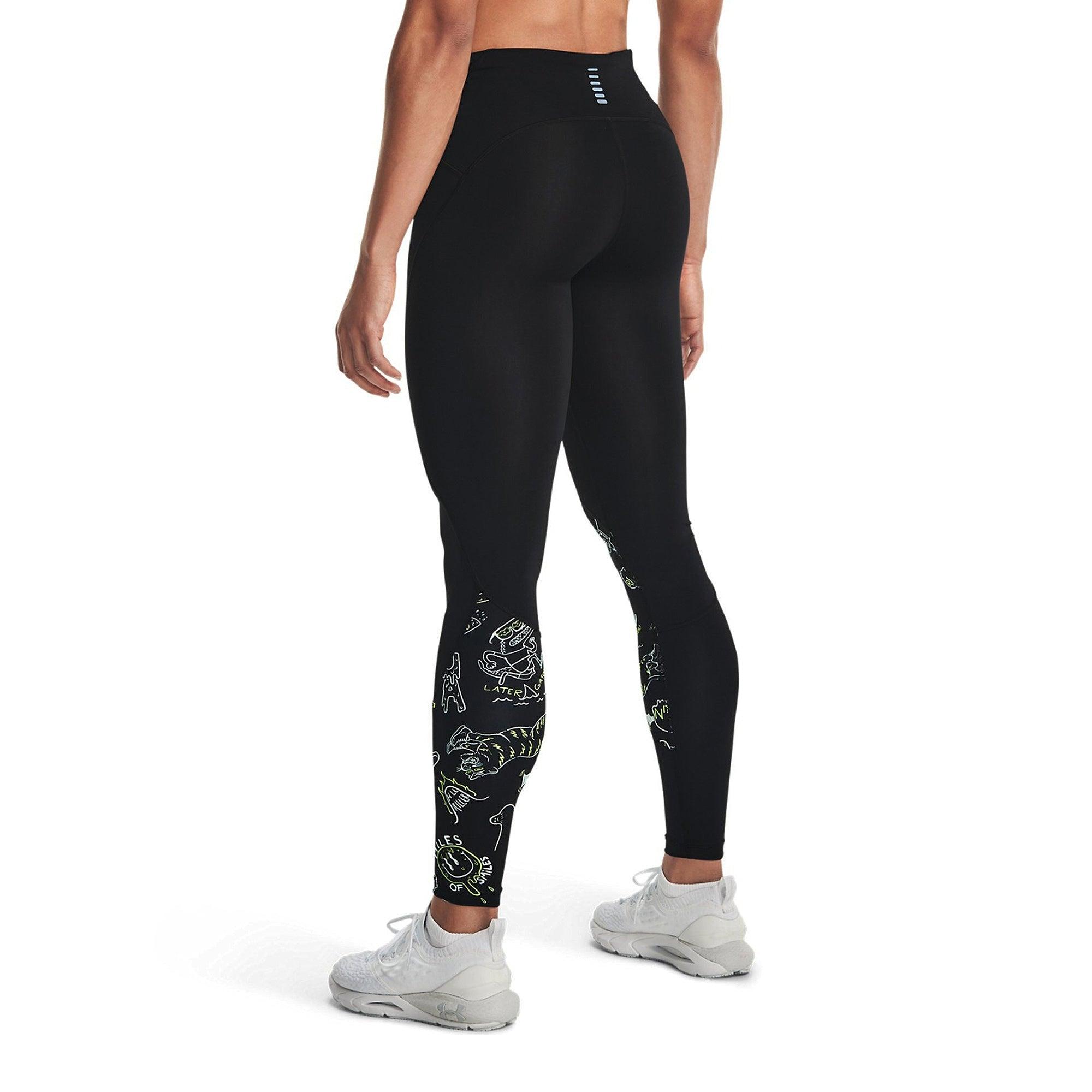 Quần legging thể thao nữ Under Armour Run Your Face Off - 1362717-001