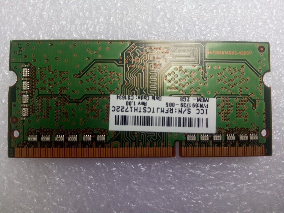 Ram laptop 2GB DDR3 PC3L-12800s - ram máy tính laptop 2GB DDR3L bus 1600Mhz - Hàng chính hãng
