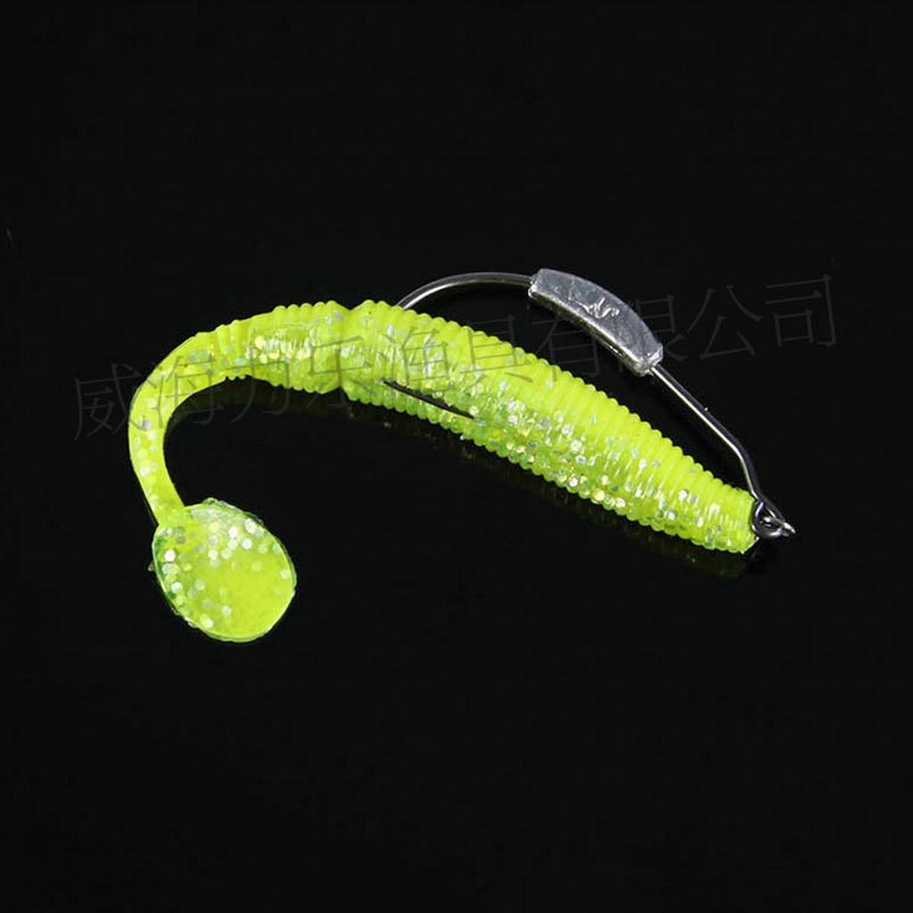 10 Pieces 2g/5g Weedless Weighted Spring Lock Twistlock Swim Bait Fishing Hooks