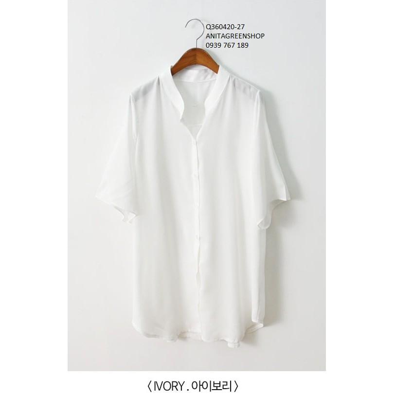 Q360420 ÁO VOAN DÁNG DÀI