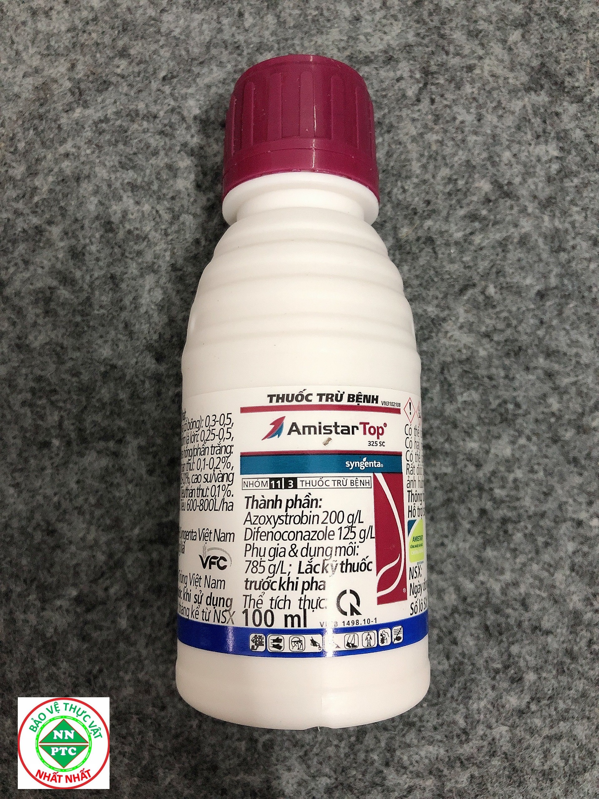 Thuốc trừ bệnh Amistar Top 325SC 100ml Diệt Sạch Thán Thư,Đốm Lá,Rỉ Sắt,Lem Lép Hạt,Đốm Vằn