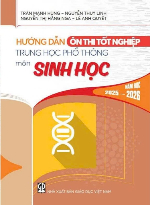 Sách - Hướng Dẫn Ôn Thi Tốt Nghiệp Trung Học Phổ Thông Các Môn Năm Học 2025 - 2026 (Tùy Chọn)