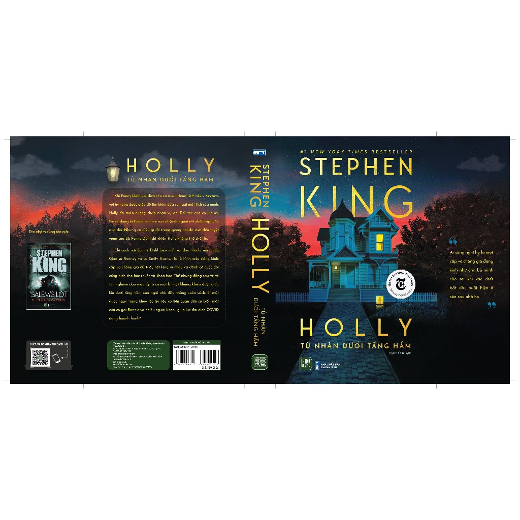 Hình ảnh Sách - Holly Tù Nhân Dưới Tầng Hầm - Stephen King