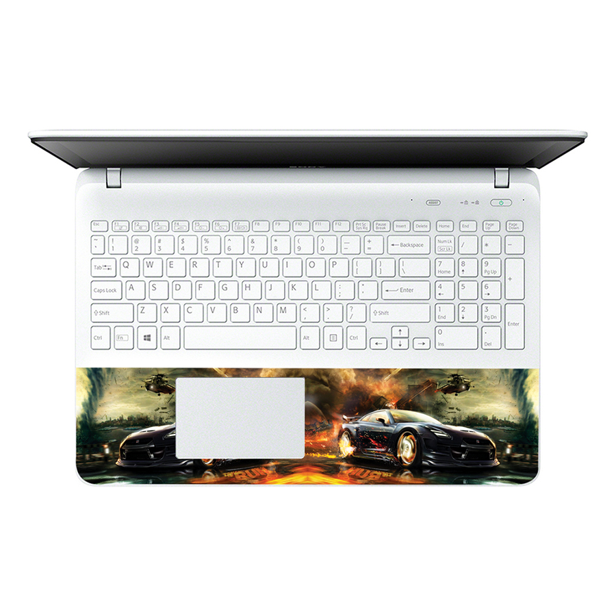 Mẫu Dán Decal Xe Laptop LTX-60