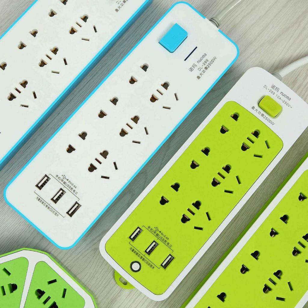 Ổ Cắm Điện Đa Năng Có 3 Cổng Usb Cao Cấp