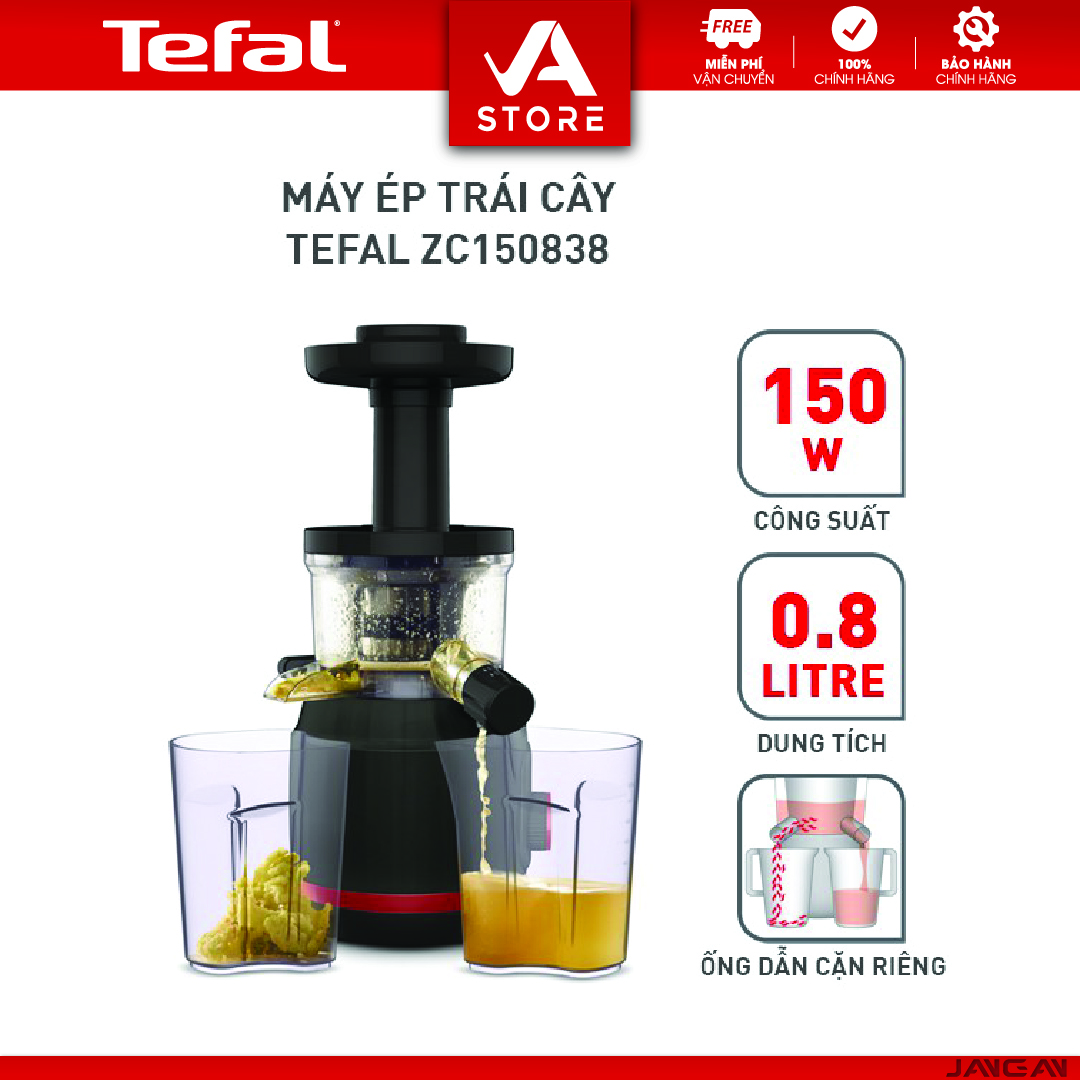 Máy ép chậm Tefal ZC150838 - Hàng Chính Hãng