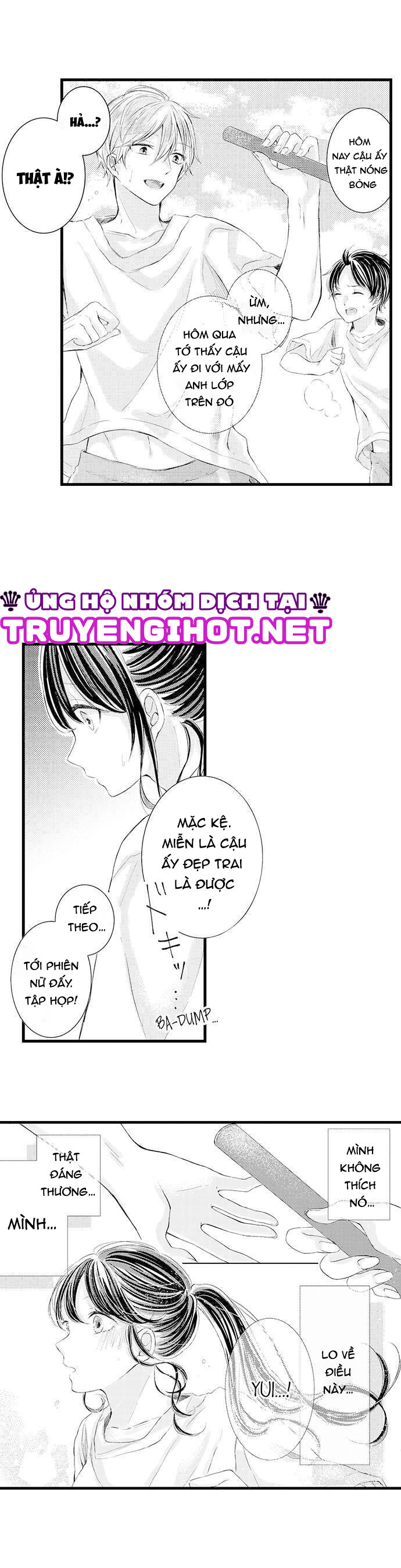 [16+] tớ và cậu chỉ còn cách nhau 0,01mm nữa chapter 12.1 4