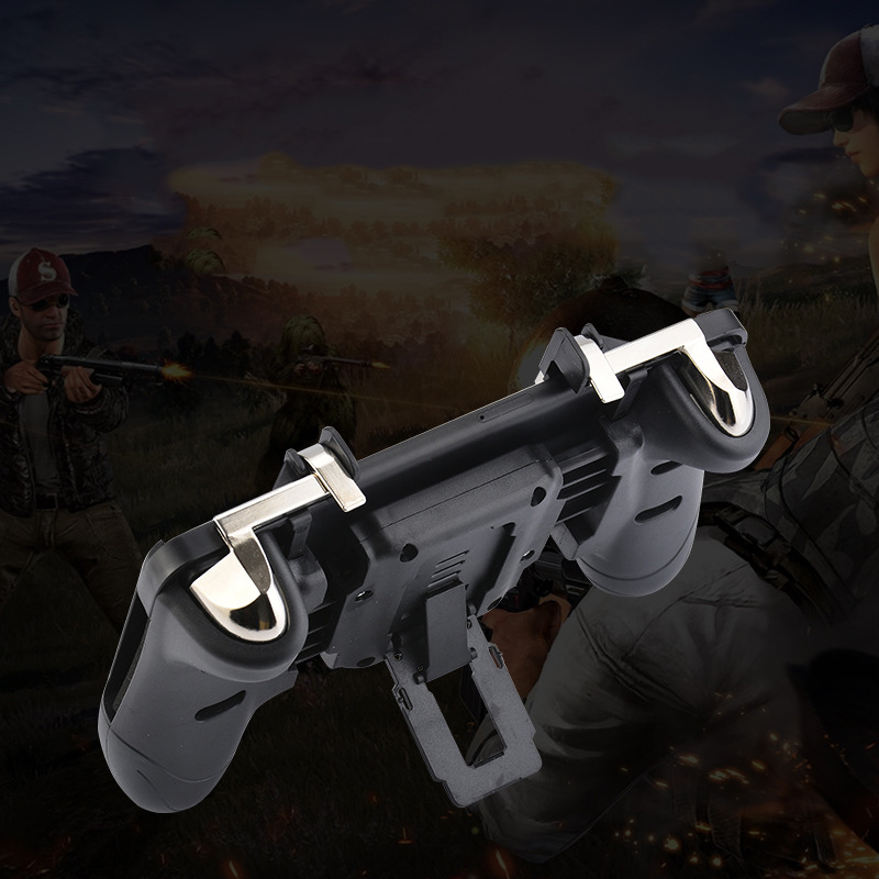 Tay Cầm Game Nút Chơi Game 4 Trong 1 Có Nút Bắn Cho Điện Thoại Pubg, Ros, Free Fire Controller